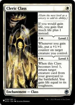 MTG Cleric Class Normal NM The List Reprints Magic 006/281 - Image 1