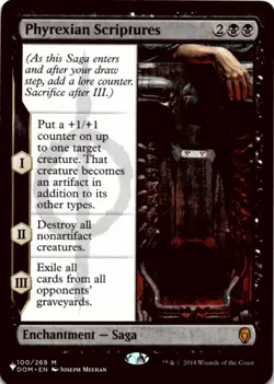 MTG Phyrexian Scriptures Normal NM The List Reprints Magic 100/269 - Image 1