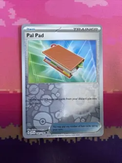 Pokemon Card Pal Pad Scarlet & Violet Reverse Holo 182/198 Near Mint - Image 1