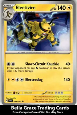 Electivire #054/162 SV05: Temporal Forces Pokemon Uncommon - Image 1