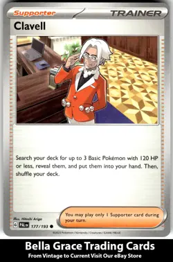 Clavell #177/193 SV02: Paldea Evolved Pokemon Common - Image 1