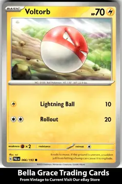 Voltorb #066/193 SV02: Paldea Evolved Pokemon Common - Image 1