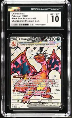 Charizard ex CGC 10 SVP056 Scarlet & Violet Promo 5 Pokemon TCG Holo - Image 1