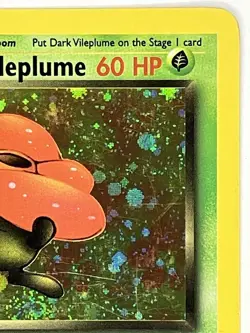 Dark Vileplume LP SWIRL Unlimited Team Rocket 13/82 Pokemon TCG Holo - Image 4