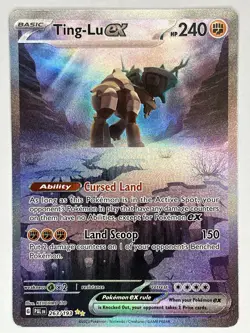 Ting-Lu ex NM Paldea Evolved 127 263/193 Pokemon TCG Holo - Image 2