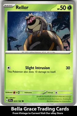 Rellor #023/162 SV05: Temporal Forces Pokemon Common - Image 1