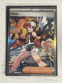 Hilda SIR 171/086 SV: Pokemon Black Bolt & White Flare - Fresh Pull NM - Image 1