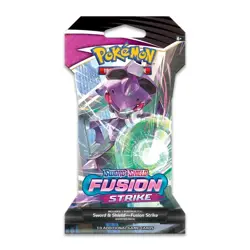 Pokemon TCG: Sword and Shield Fusion Strike x1 Sleeved Booster Pack Sealed - Image 4