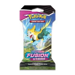 Pokemon TCG: Sword and Shield Fusion Strike x1 Sleeved Booster Pack Sealed - Image 5