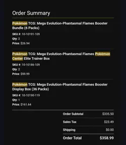 PRESALE Pokemon TCG Phantasmal Flames Pokemon Center ETB - Image 2