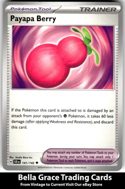 Payapa Berry #141/142 SV07: Stellar Crown Pokemon Uncommon - Image 1