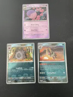 Pokemon Black Bolt/ White Flare Masterball Patterns Lot Of 3 Near Mint Condition - Image 1
