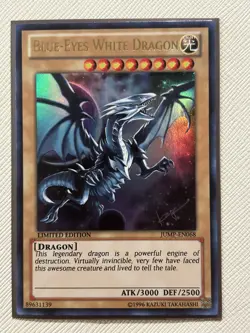 Yugioh Blue Eyes White Dragon JUMP-EN068 Limited Edition - Image 4