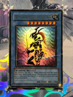 SYE-024 Black Luster Soldier 1st Edition Ultra Rare Heavy Played YuGiOh TCG - Image 1