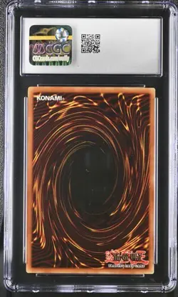 Yugioh CGC 8.5 Near Mint + Horn of Heaven MRD-130 1st Ultra Rare Max Faded Error - Image 2