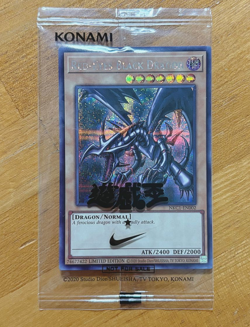 NIKE YuGiOh! Promo Red-Eyes Black Dragon 2025 Exclusive Card Yu-Gi-OH! - Image 1