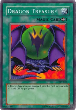 Dragon Treasure SDJ-038 Starter Deck Joey | Unlimited Lightly Played YuGiOh Card - Image 1