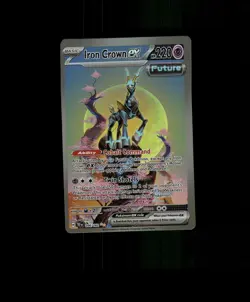 Custom HOLO IRON CROWN Card IRON CROWN EX READ DESCRIPTION BELOW - Image 1