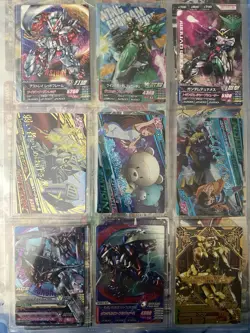 x36 Rare Vintage GUNDAM Card japanese bulk lot bandai tcg cards mecha anime - Image 3