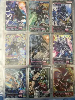 x36 Rare Vintage GUNDAM Card japanese bulk lot bandai tcg cards mecha anime - Image 4