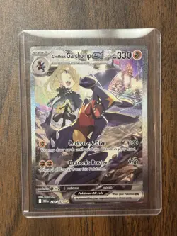 Cynthia's Garchomp EX Pokemon Card 232/182 Destined Rivals - Image 2