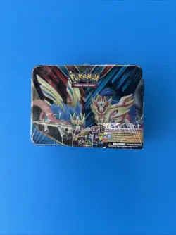 NEW - Pokemon TCG: Sword And Shield Collectors Chest Tin Trading Card Game - Image 1