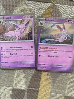 Pokemon Prismatic Evolutions Costco Mini Tins Cosmo Promo Cards (8 Cards Total) - Image 3
