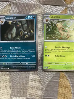Pokemon Prismatic Evolutions Costco Mini Tins Cosmo Promo Cards (8 Cards Total) - Image 4