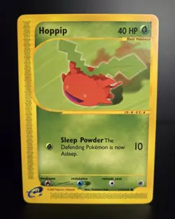 Pokemon TCG - HOPPIP - 112/165 - E-Card Series: Expedition (2002) - NM/MINT - Image 1