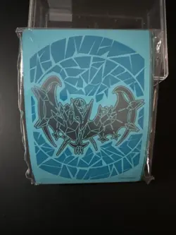 Necrozma Pokemon TCG Card Sleeves 60ct Standard Size Factory Sealed Plus Dice - Image 1