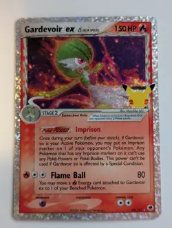 Gardevoir ex 93/101 Holo Rare Classic Celebrations Pokemon Card - NM - Image 1
