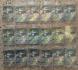 Pokemon TCG Sealed Snorlax VMAX Holo Card Bundle (18 Pack) - Image 1