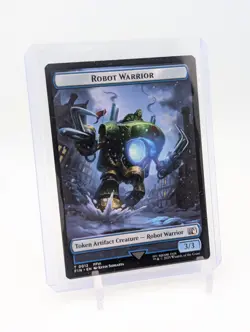 MTG Sephiroth One-Winged Angel/Robot Warrior Token Non-Foil #12 Final Fantasy NM - Image 2