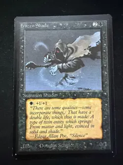 Magic The Gathering: Beta Frozen Shade MTG Beta - Image 1