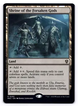 Shrine of the Forsaken Gods NM Commander: Murders at Karlov Manor 0292 MTG Reg - Image 1