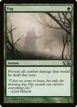 X 1 Fog NM M14 171 MTG Magic The Gathering - Image 1