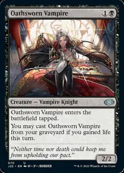 Hero Deal, English - 4 x MTG Oathsworn Vampire Jumpstart 2022 - Image 1