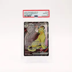 Team Rocket's Persian ex 219/182 PSA 10 Destined Rivlas Full Art Pokemon GEM MT - Image 1