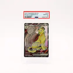 Team Rocket's Persian ex 219/182 PSA 10 Destined Rivlas Full Art Pokemon GEM MT - Image 1