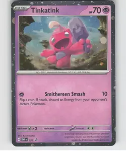 Tinkatink - 025 (Cosmo Holofoil) - SV: Scarlet & Violet Promo - LP - Pokemon TCG - Image 1