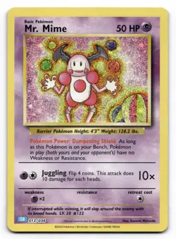 Mr. Mime NM CLB Classic Collection 013/034 Pokemon TCG Holo - Image 1