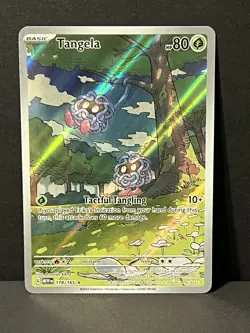 Pokemon Tangela 178/165 Illustration Rare Scarlet & Violet 151 - Near Mint - Image 1
