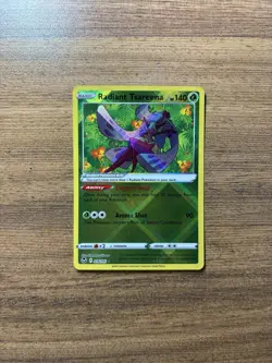 Pokemon TCG Radiant Tsareena Silver Tempest 016/195 Holo Radiant Rare - Image 1