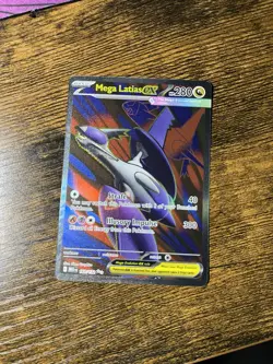 Pokemon Mega Evolution Mega Latias ex Full Art 163/132 NM In hand - English - Image 1