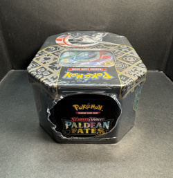 Pokemon TCG Scarlet & Violet Paldean Fates Iron Treads EX Tin *Factory Sealed* - Image 5