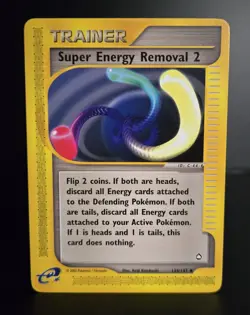 Pokemon TCG - SUPER ENERGY REMOVAL 2 - 134/147 - AQUAPOLIS (2002) - NM+ - Image 1
