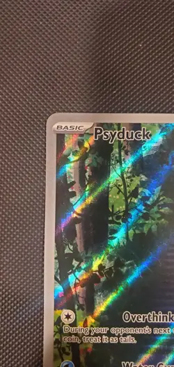 Pokemon TCG Psyduck 175/165 Scarlet & Violet 151 Illustration Rare PACK FRESH - Image 2