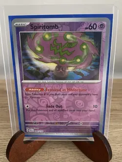 Spiritomb 089/193 Sv02: Paldea Evolved - Reverse Holo Rare - NM - Pokemon TCG - Image 2