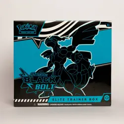SET OF 2 - SEALED Pokemon Black Bolt Elite Trainer Box ETB + Binder Collection - Image 3