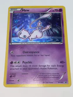 Mew - XY Promos - XY192- Light Play- Holographic - Free Shipping! - Image 1